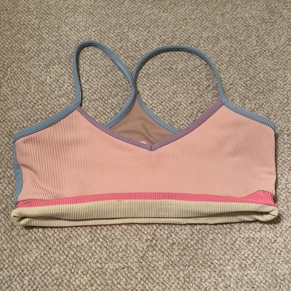 LoveShackFancyxBeachRiot sports bra